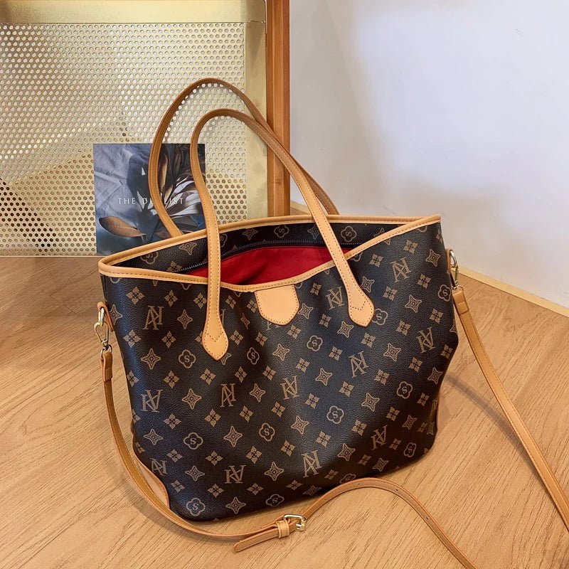 Elegant Crossbody Bag For Women, Leather Messenger Bag Classic Design By Famous Designer Luxury Brand Ladies - Oreela