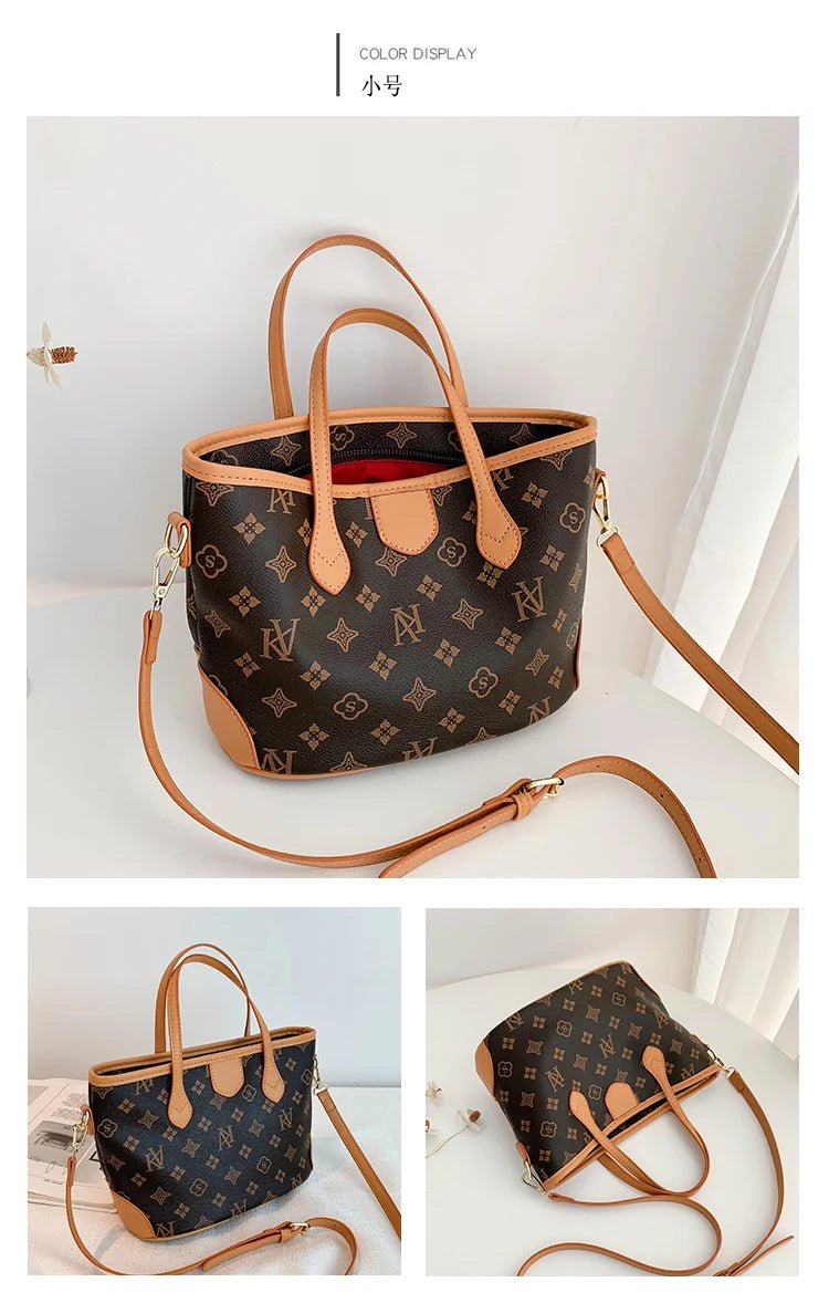 Elegant Crossbody Bag For Women, Leather Messenger Bag Classic Design By Famous Designer Luxury Brand Ladies - Oreela