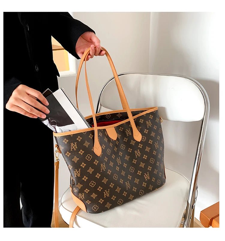 Elegant Crossbody Bag For Women, Leather Messenger Bag Classic Design By Famous Designer Luxury Brand Ladies - Oreela