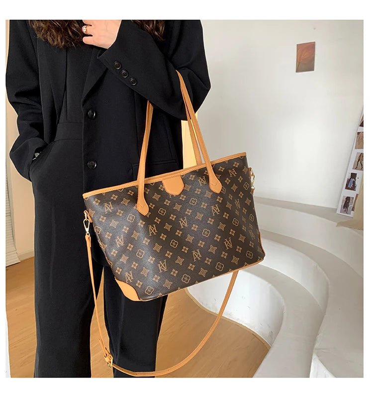 Elegant Crossbody Bag For Women, Leather Messenger Bag Classic Design By Famous Designer Luxury Brand Ladies - Oreela