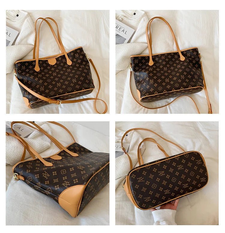 Elegant Crossbody Bag For Women, Leather Messenger Bag Classic Design By Famous Designer Luxury Brand Ladies - Oreela