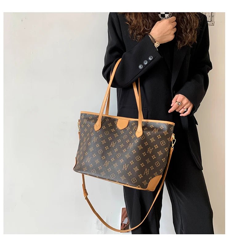 Elegant Crossbody Bag For Women, Leather Messenger Bag Classic Design By Famous Designer Luxury Brand Ladies - Oreela