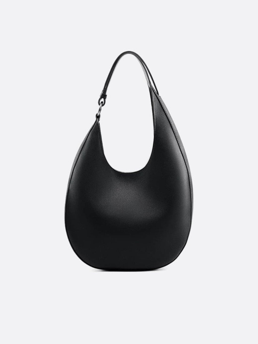 Half - Moon Minimalist Leather Crossbody Bag - Oreela