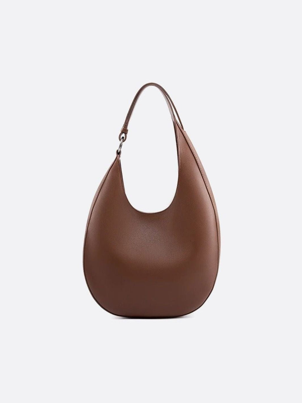 Half - Moon Minimalist Leather Crossbody Bag - Oreela
