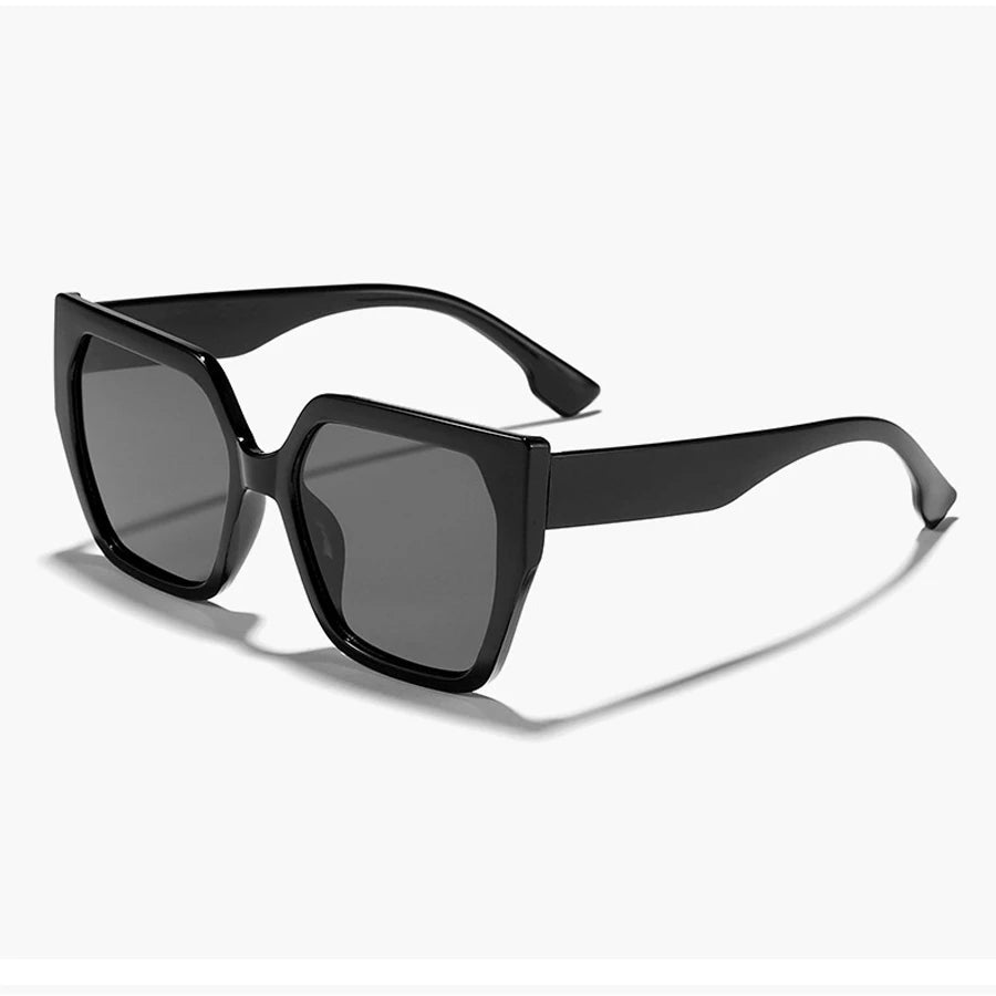 Large Frame Square Sunglasses For Women Trendy Brand Designer - Oreela