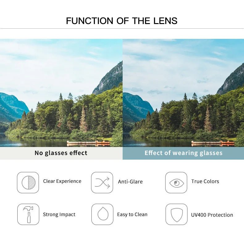 Large Frame Square Sunglasses For Women Trendy Brand Designer - Oreela