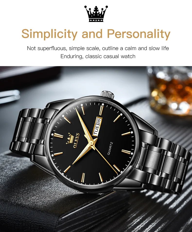 Luxury Men's Classic Wrist Watch - Oreela