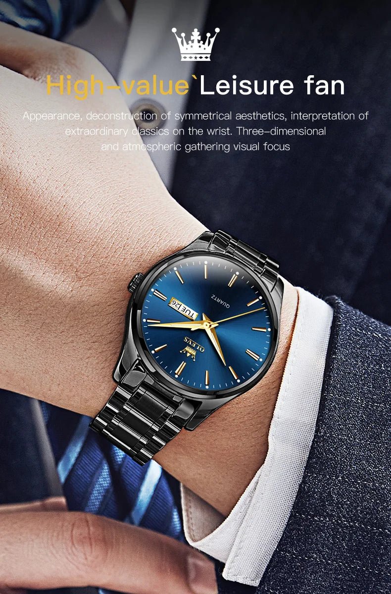Luxury Men's Classic Wrist Watch - Oreela