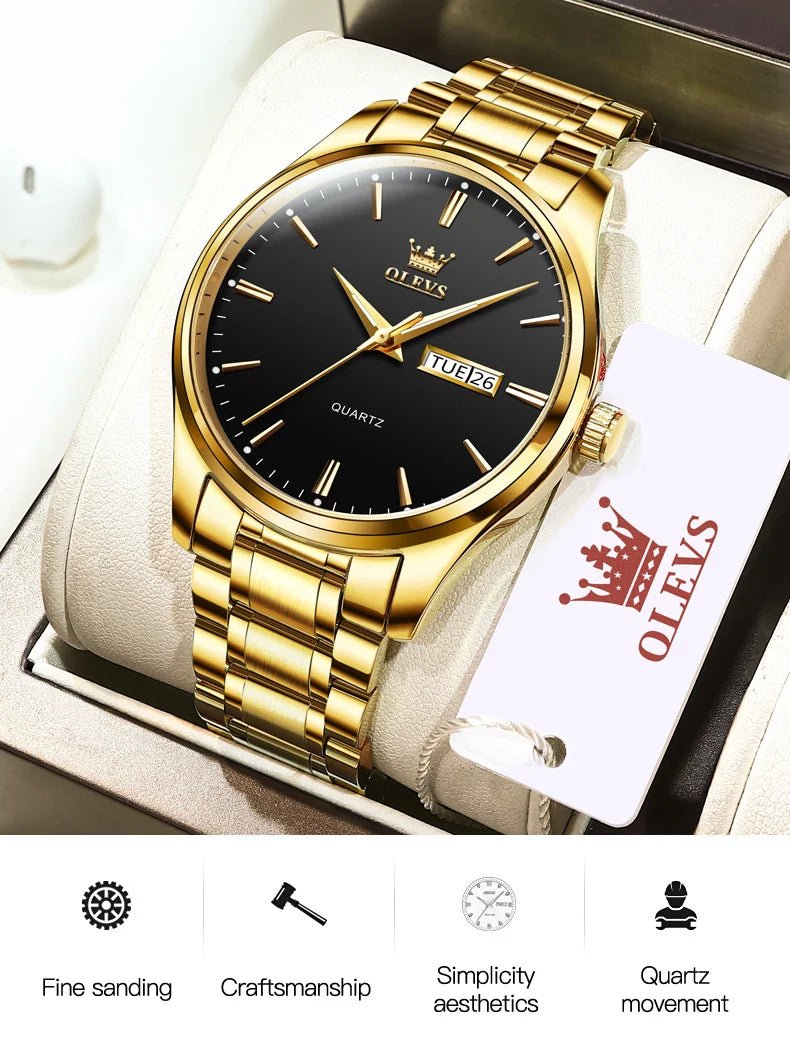 Luxury Men's Classic Wrist Watch - Oreela