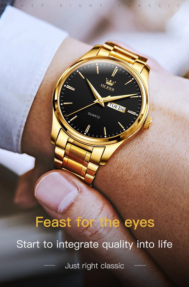 Luxury Men's Classic Wrist Watch - Oreela