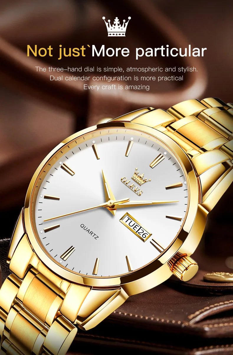 Luxury Men's Classic Wrist Watch - Oreela