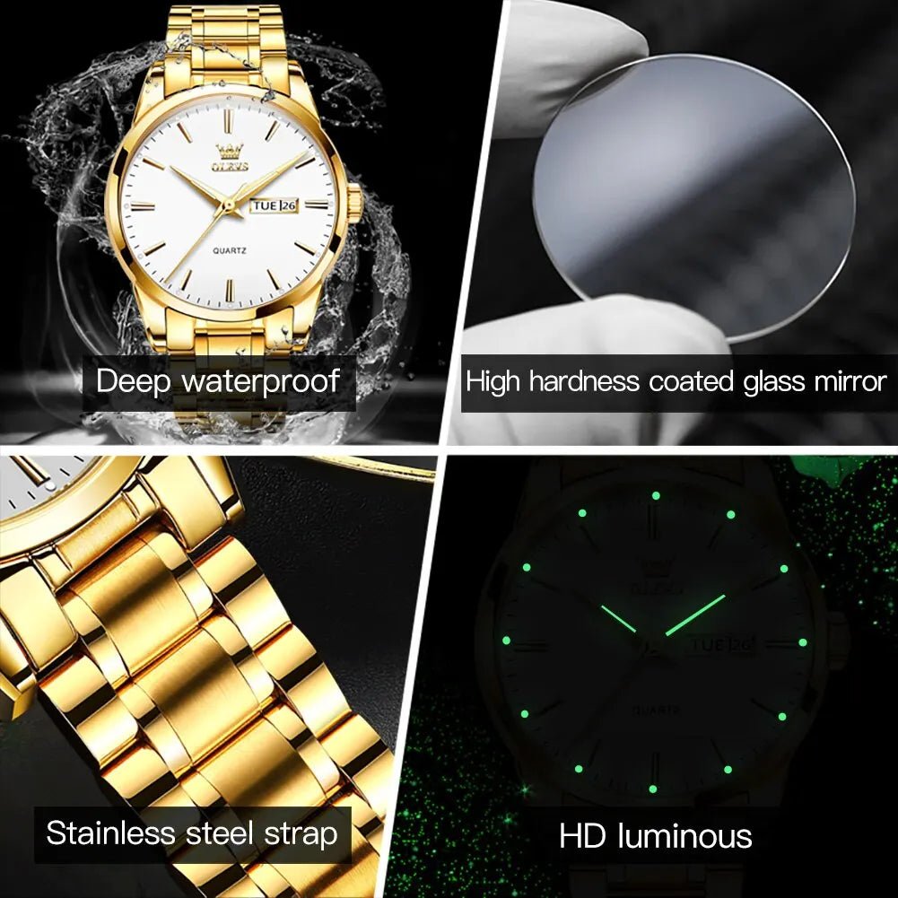 Luxury Men's Classic Wrist Watch - Oreela