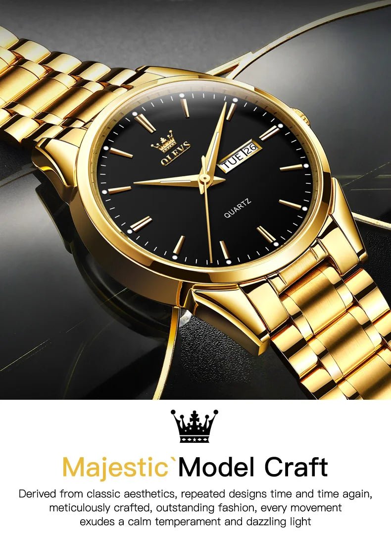 Luxury Men's Classic Wrist Watch - Oreela
