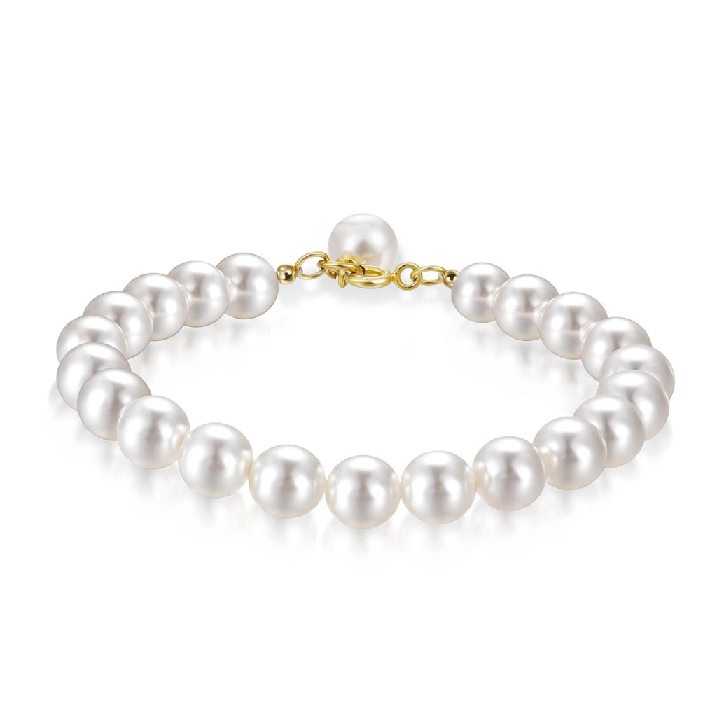 Sterling Silver Pearl Bracelet - Oreela