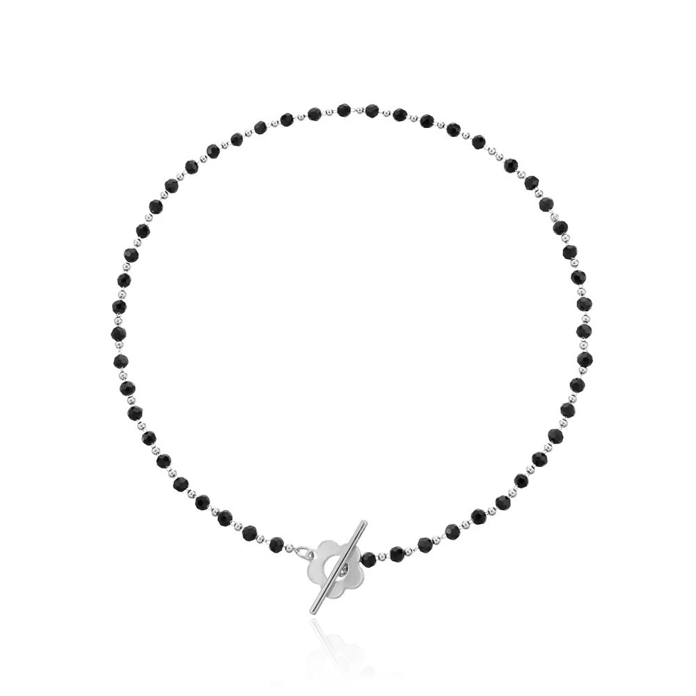 Black Crystal Choker - Oreela