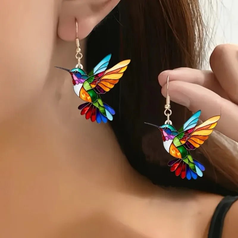 Hummingbird Earrings - Oreela
