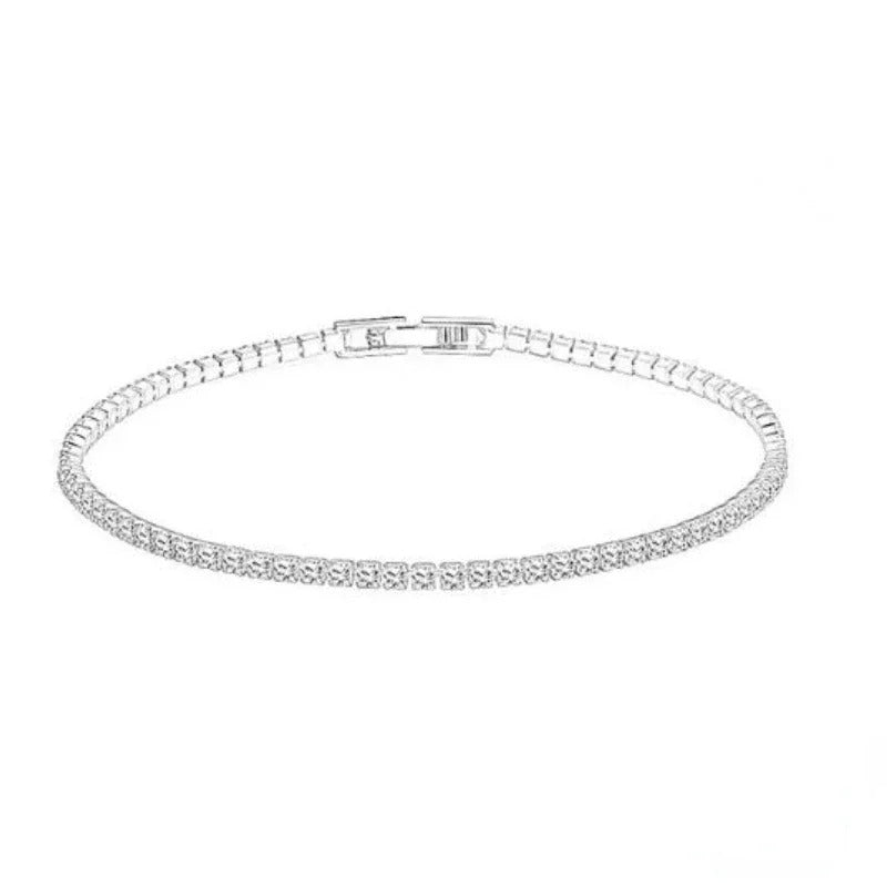 Sterling 925 Silver Tennis Bracelet - Oreela