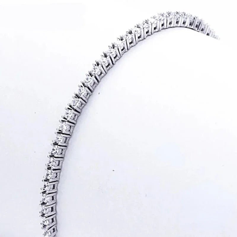 Sterling 925 Silver Tennis Bracelet - Oreela