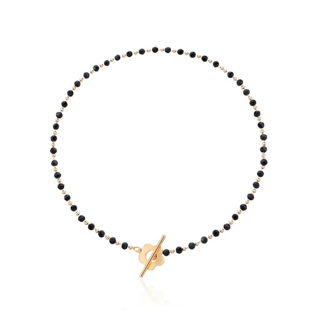 Black Crystal Choker - Oreela