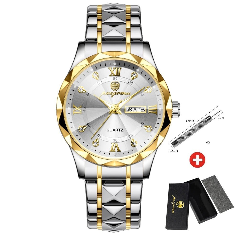 Men’s Stainless Steel Quartz Watch - Oreela