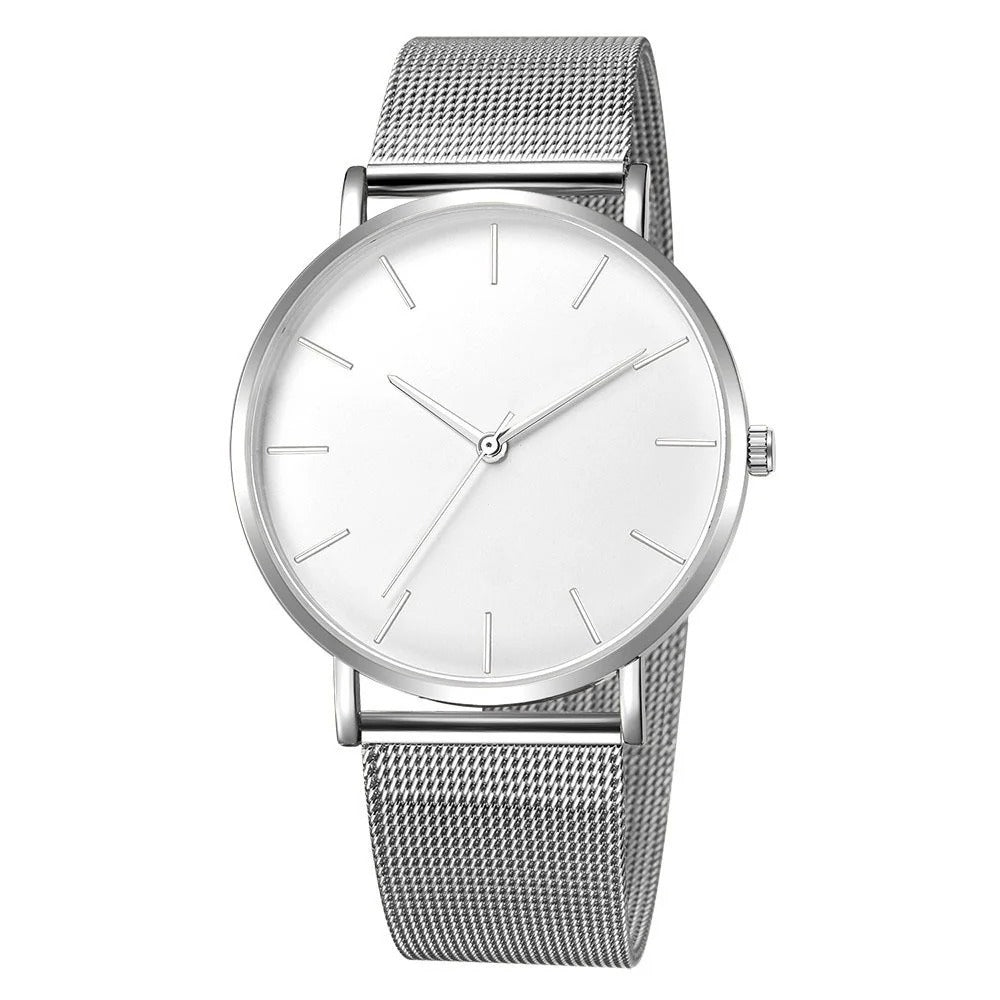 Men’s Ultra Thin Mesh Strap Quartz Watch - Oreela
