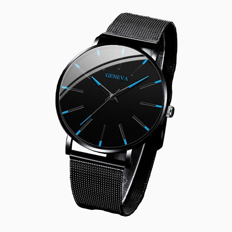 Men’s Ultra Thin Quartz Mesh Watch - Oreela