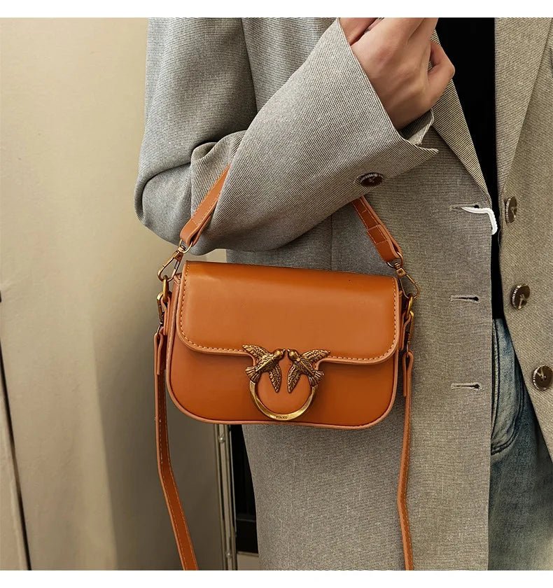 New High - end Fashion Versatile Oblique Span Bag.Fashionable Retro Handbag. - Oreela
