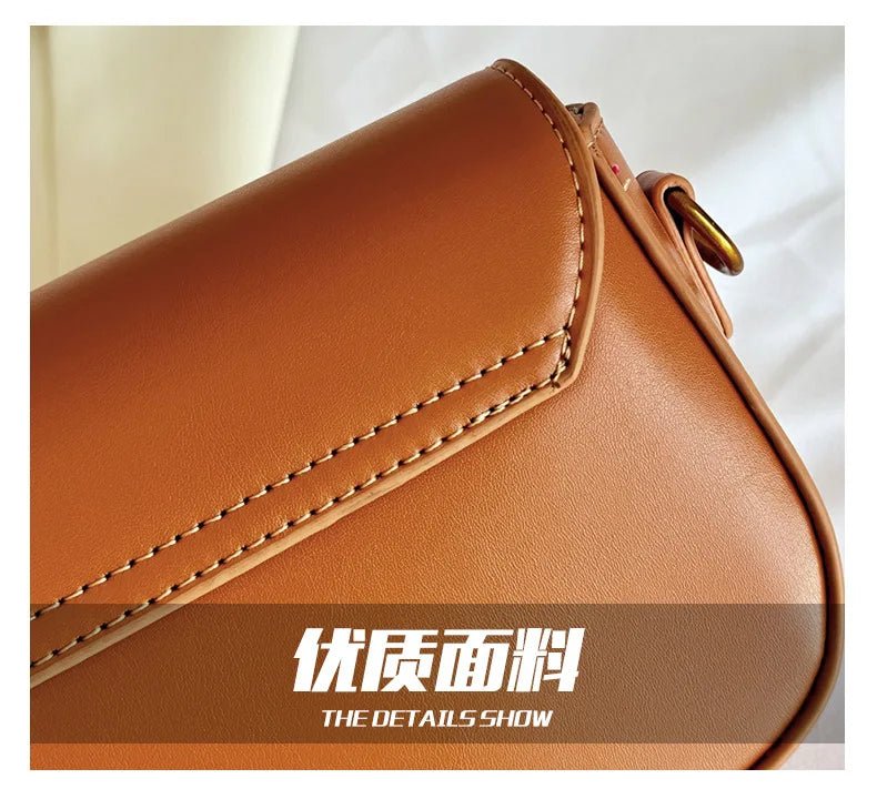 New High - end Fashion Versatile Oblique Span Bag.Fashionable Retro Handbag. - Oreela