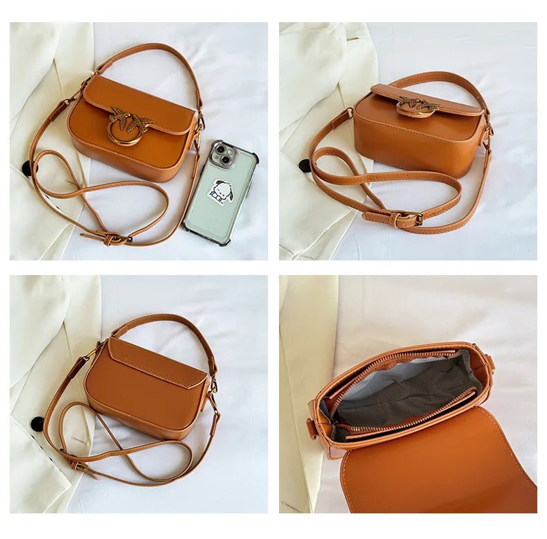 New High - end Fashion Versatile Oblique Span Bag.Fashionable Retro Handbag. - Oreela