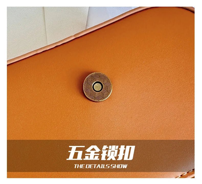 New High - end Fashion Versatile Oblique Span Bag.Fashionable Retro Handbag. - Oreela