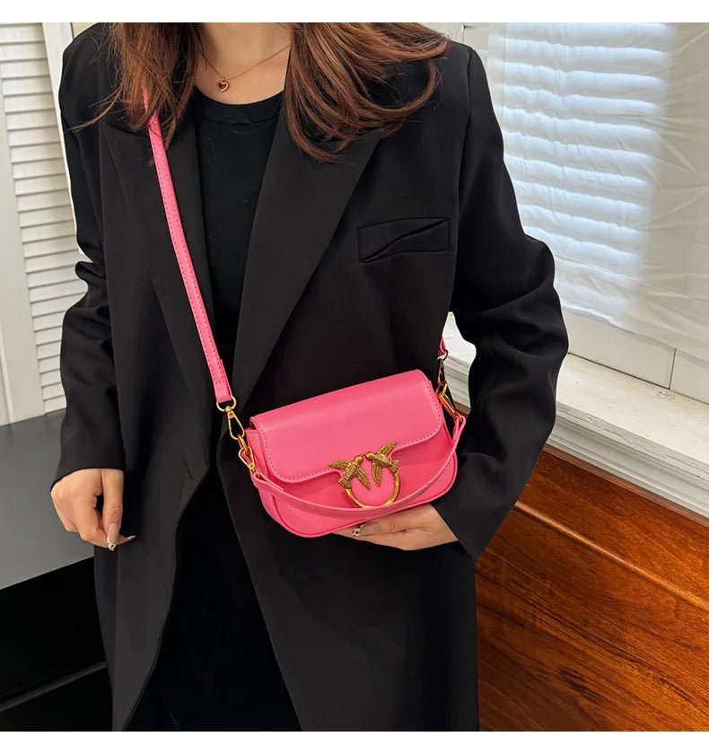 New High - end Fashion Versatile Oblique Span Bag.Fashionable Retro Handbag. - Oreela