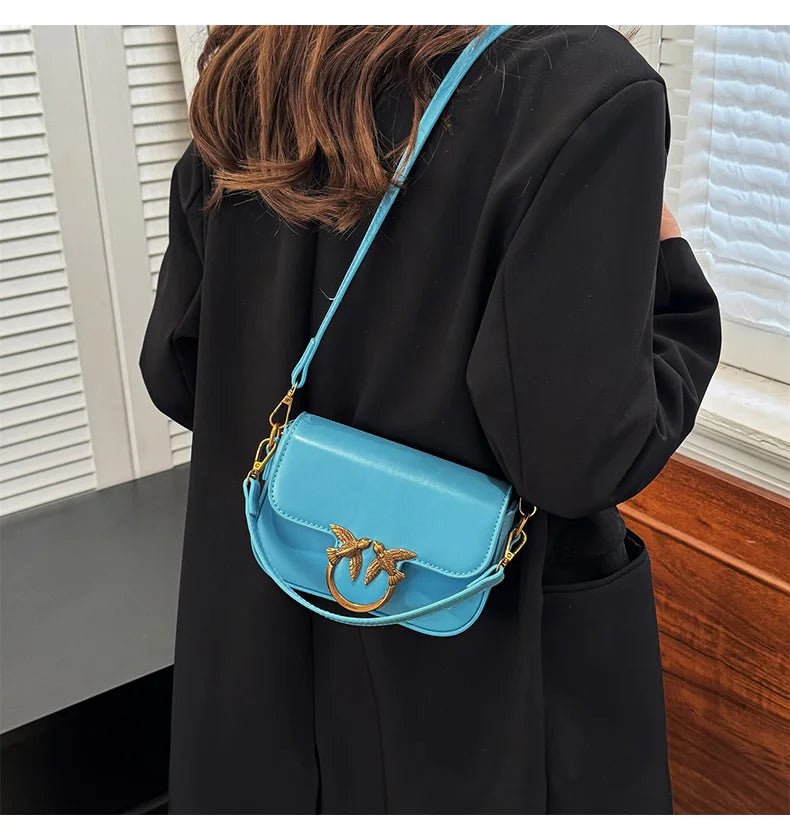 New High - end Fashion Versatile Oblique Span Bag.Fashionable Retro Handbag. - Oreela