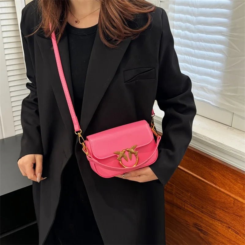 New High - end Fashion Versatile Oblique Span Bag.Fashionable Retro Handbag. - Oreela