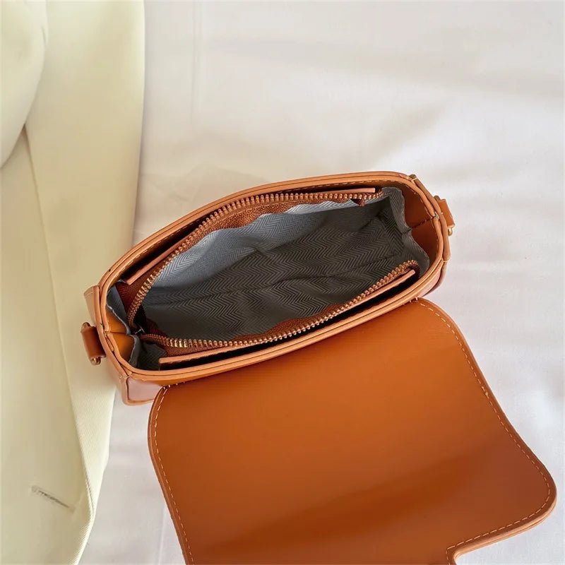 New High - end Fashion Versatile Oblique Span Bag.Fashionable Retro Handbag. - Oreela