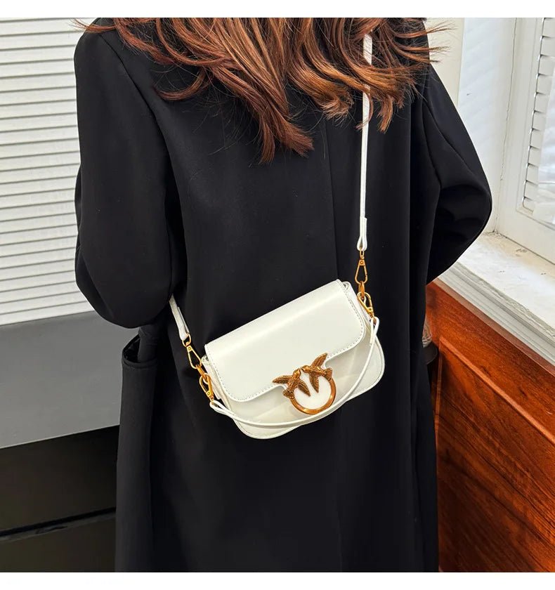 New High - end Fashion Versatile Oblique Span Bag.Fashionable Retro Handbag. - Oreela