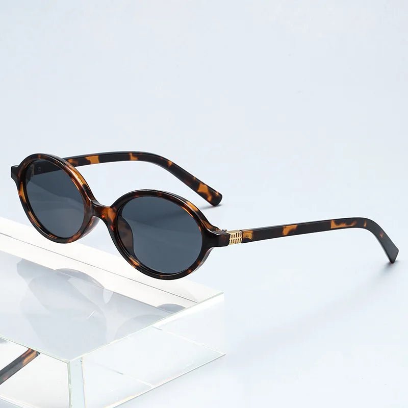 New Retro Oval Sunglasses High - end Fashion - Oreela