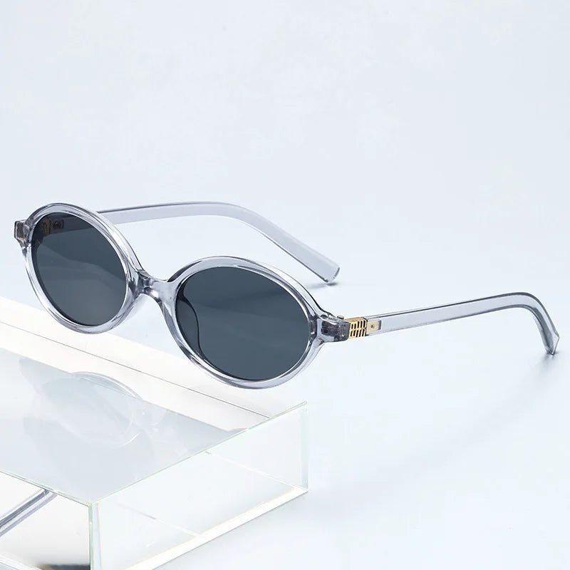 New Retro Oval Sunglasses High - end Fashion - Oreela