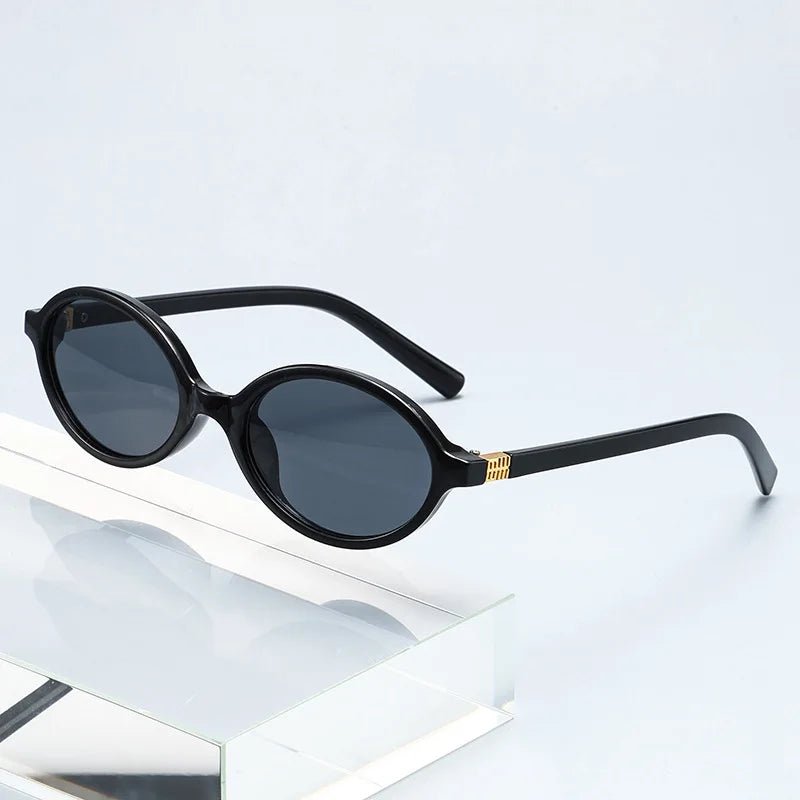 New Retro Oval Sunglasses High - end Fashion - Oreela