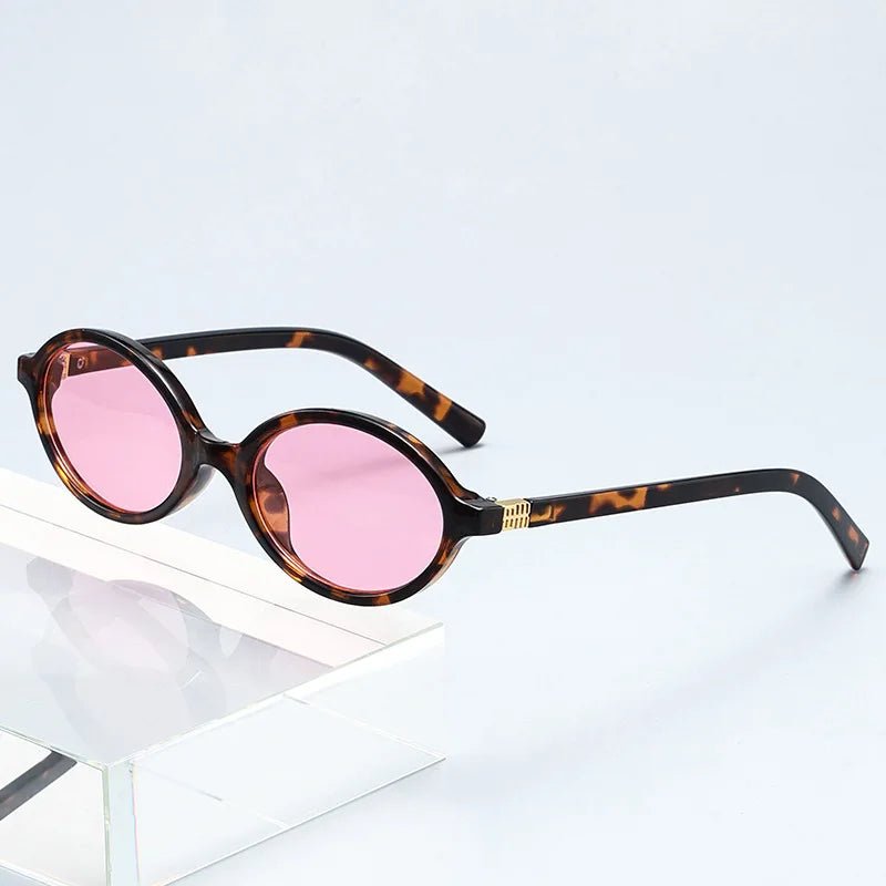 New Retro Oval Sunglasses High - end Fashion - Oreela
