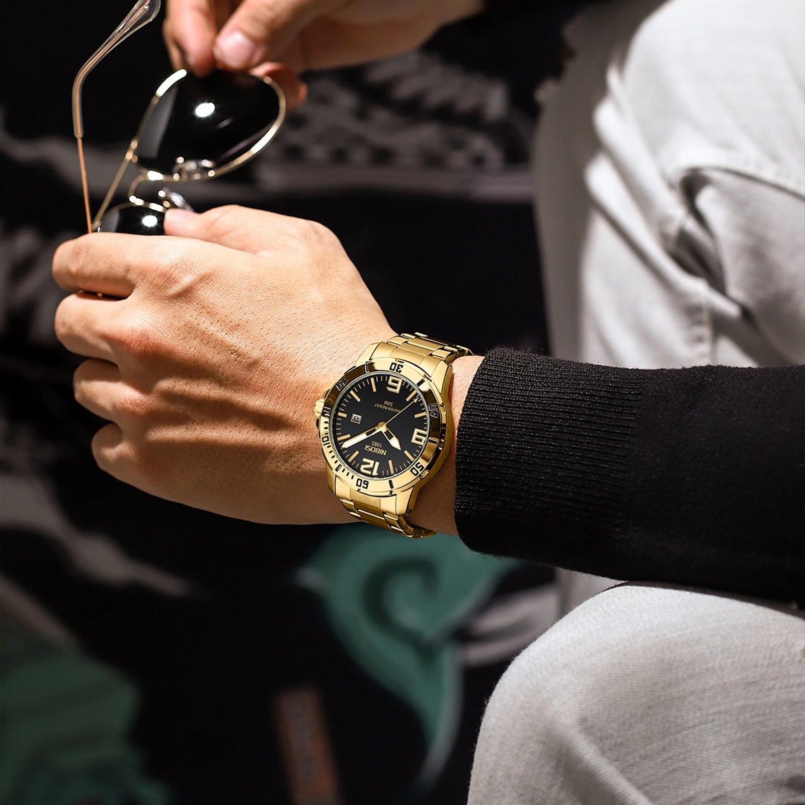 NIBOSI Luxury Man Wrist watch - Oreela