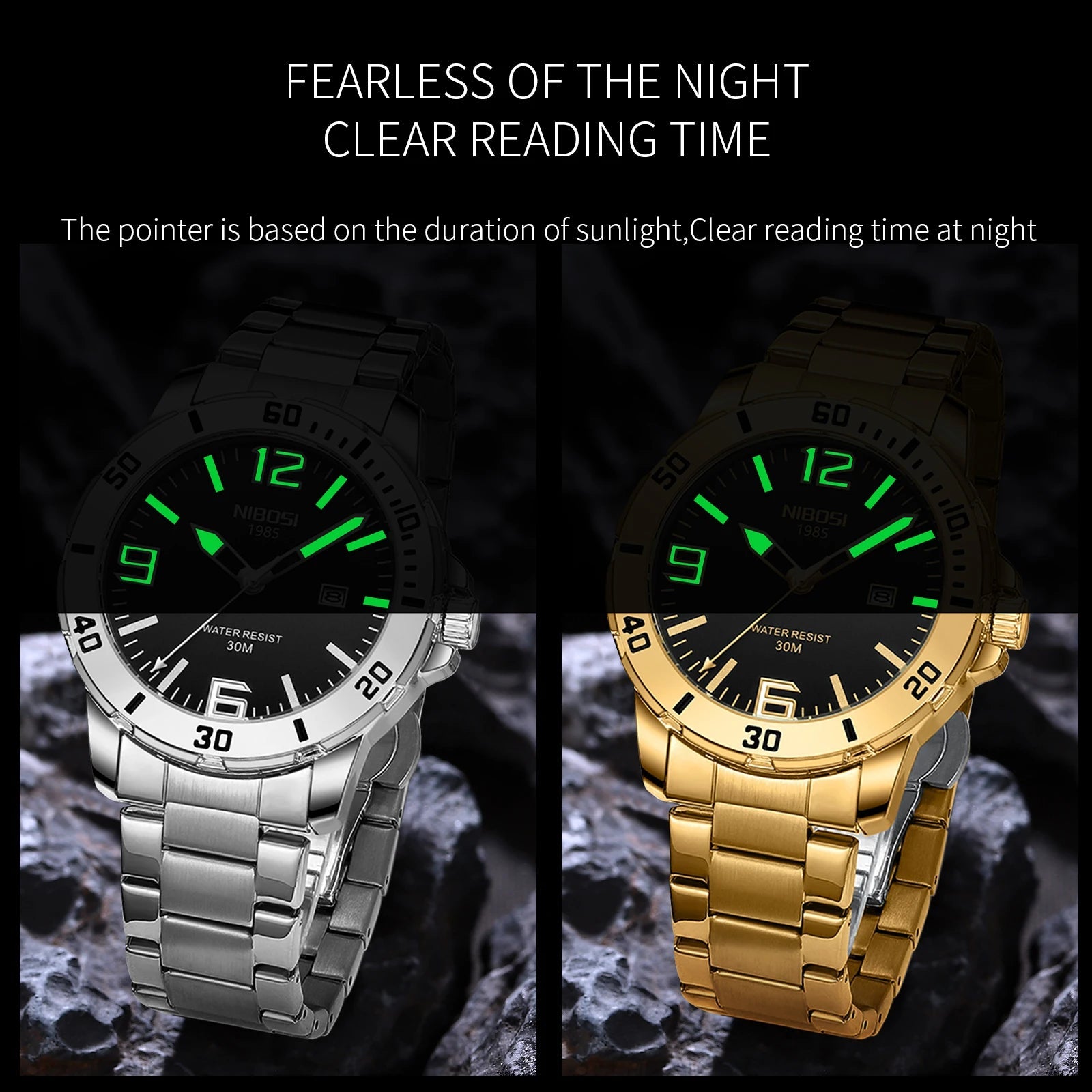 NIBOSI Luxury Man Wrist watch - Oreela