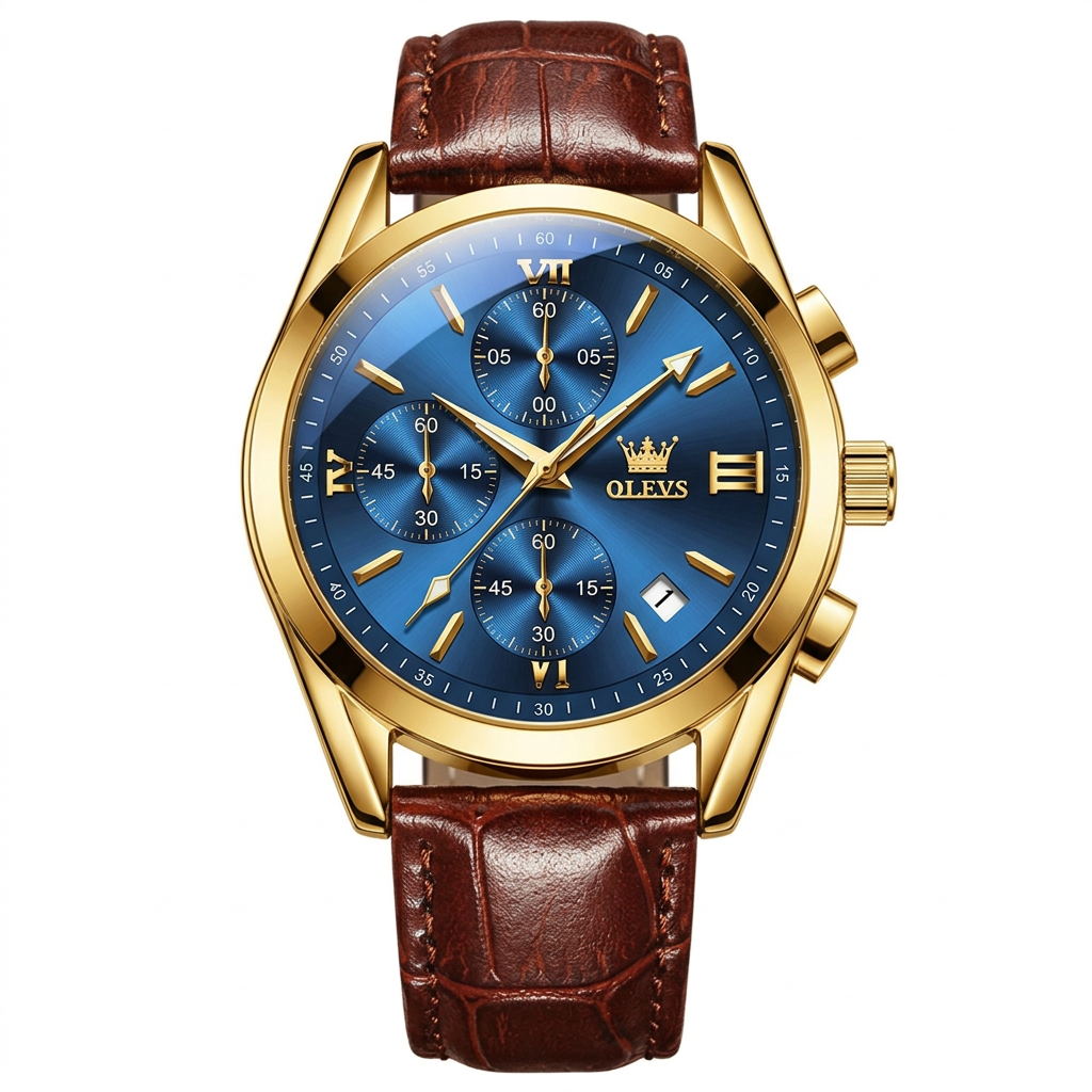 Prestige Gold Chronograph Watch