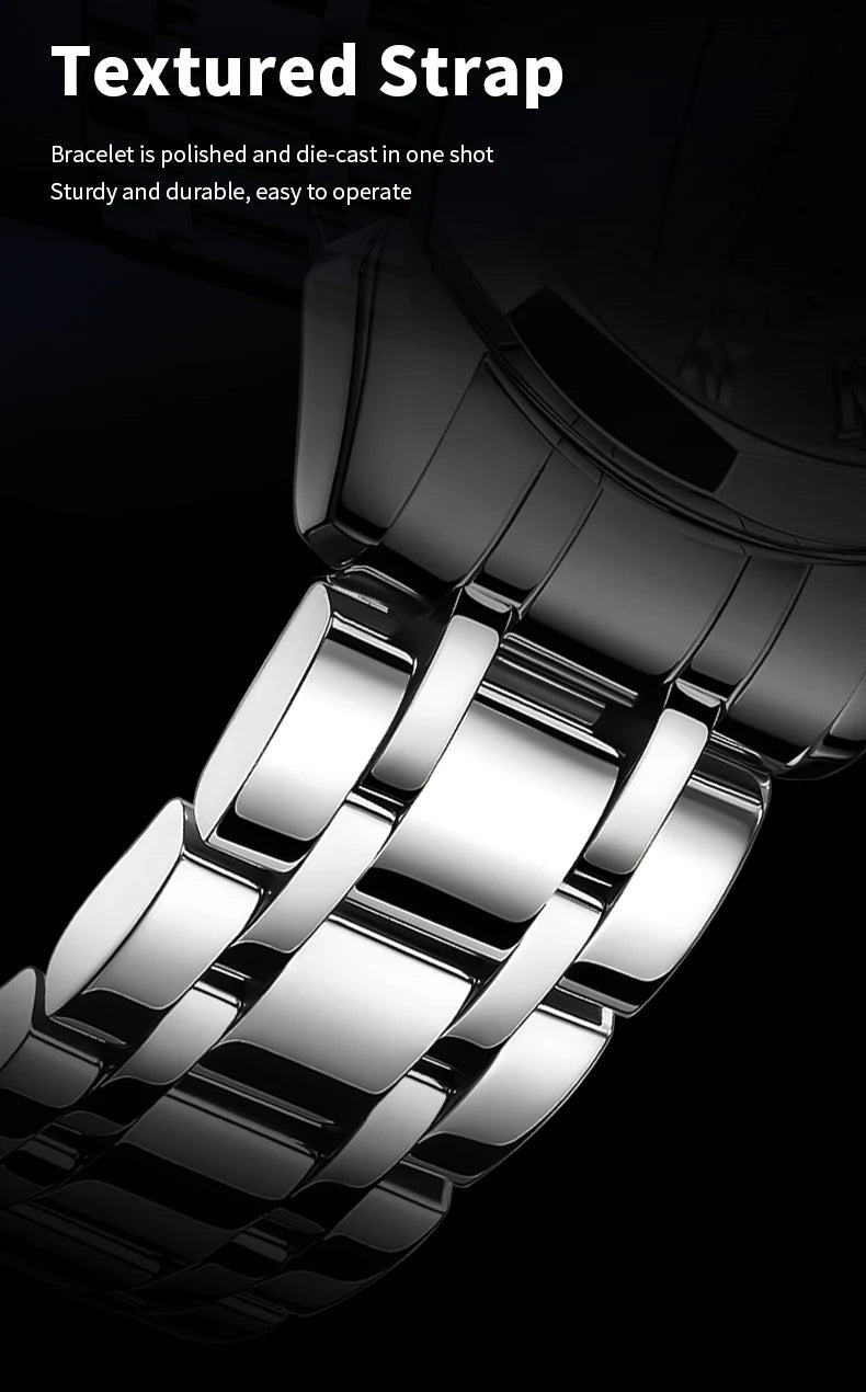 OLEVS Brand Original Men's Watch High end Quartz - Oreela