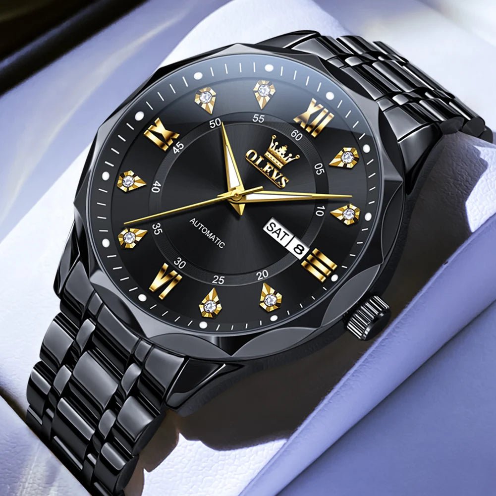 OLEVS Men's Watch Business Fashion Original Automatic Mechanical - Oreela