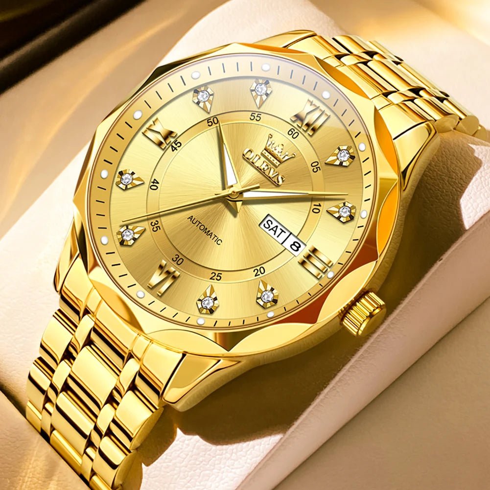 OLEVS Men's Watch Business Fashion Original Automatic Mechanical - Oreela