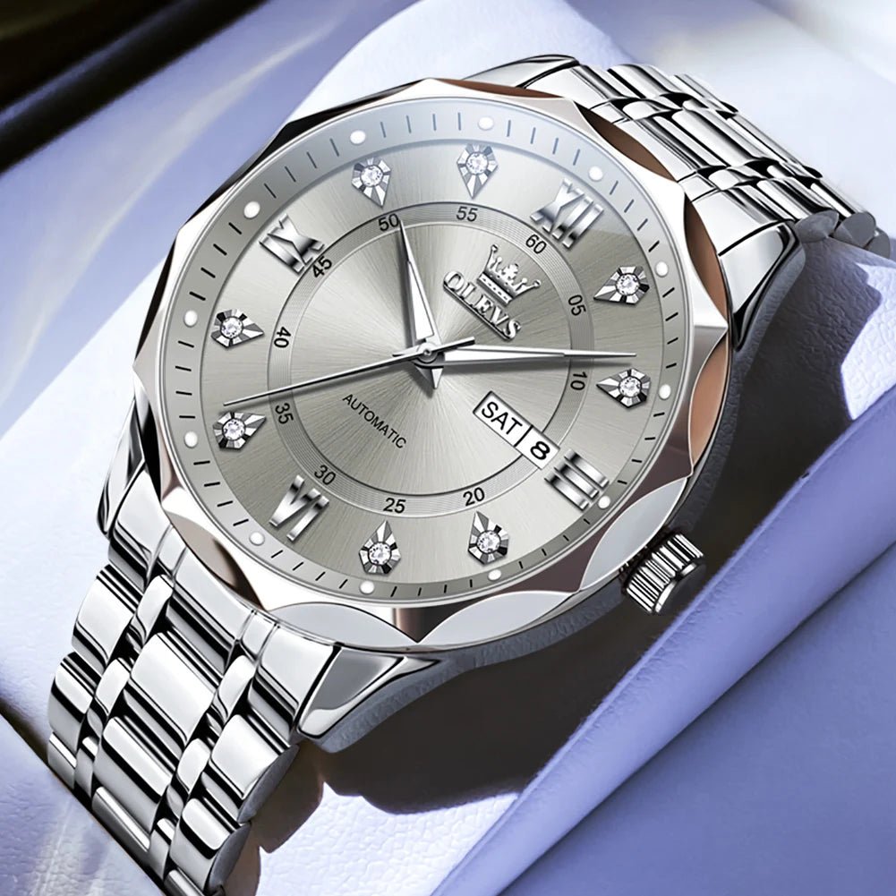 OLEVS Men's Watch Business Fashion Original Automatic Mechanical - Oreela