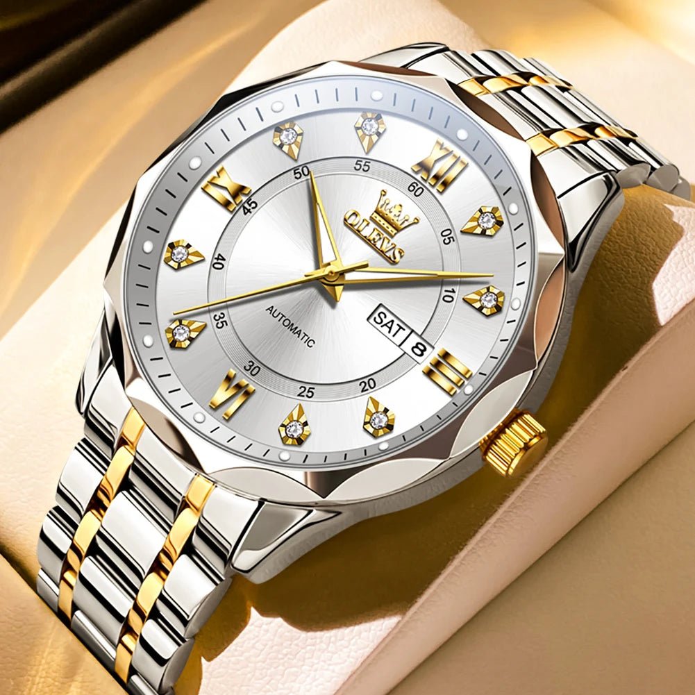OLEVS Men's Watch Business Fashion Original Automatic Mechanical - Oreela