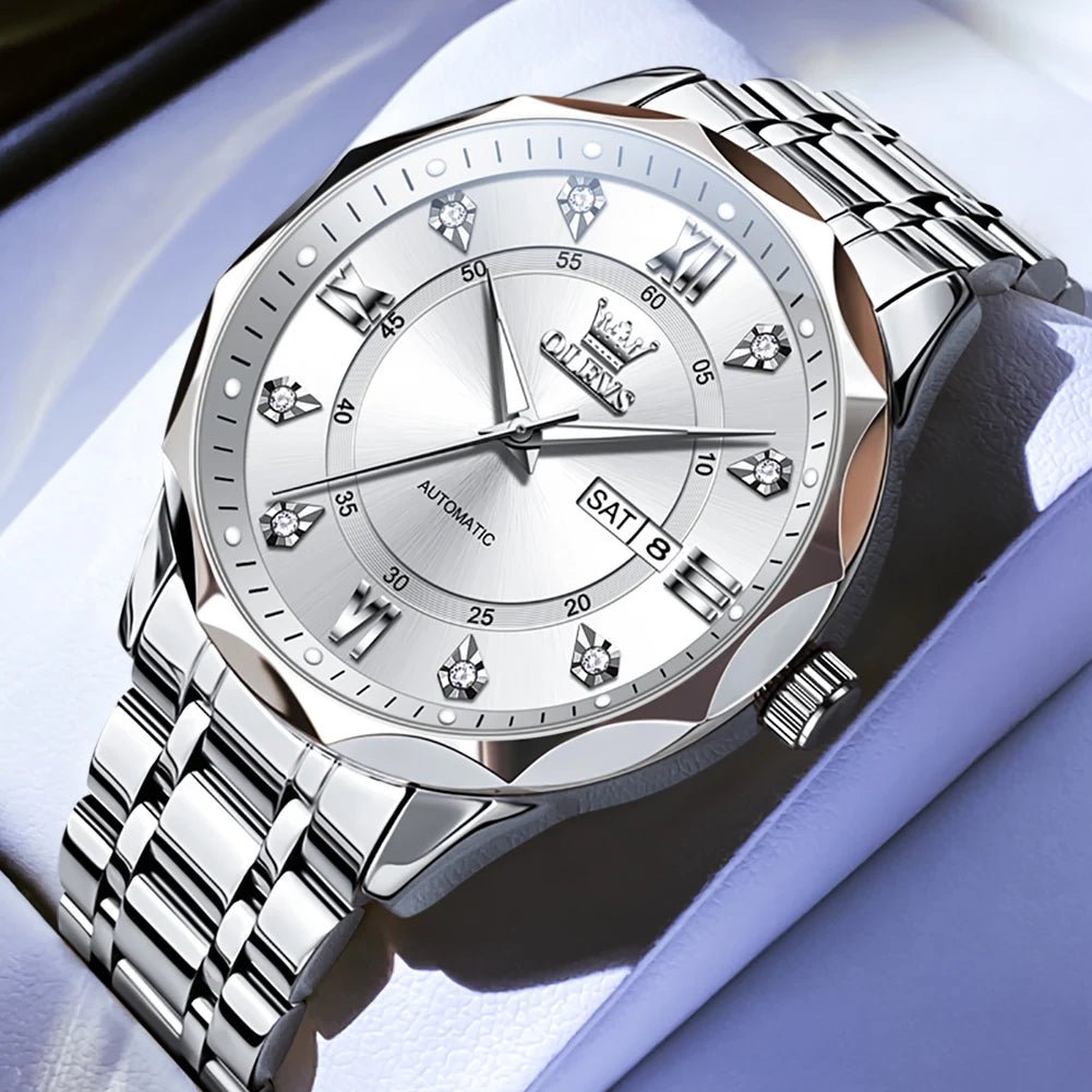 OLEVS Men's Watch Business Fashion Original Automatic Mechanical - Oreela