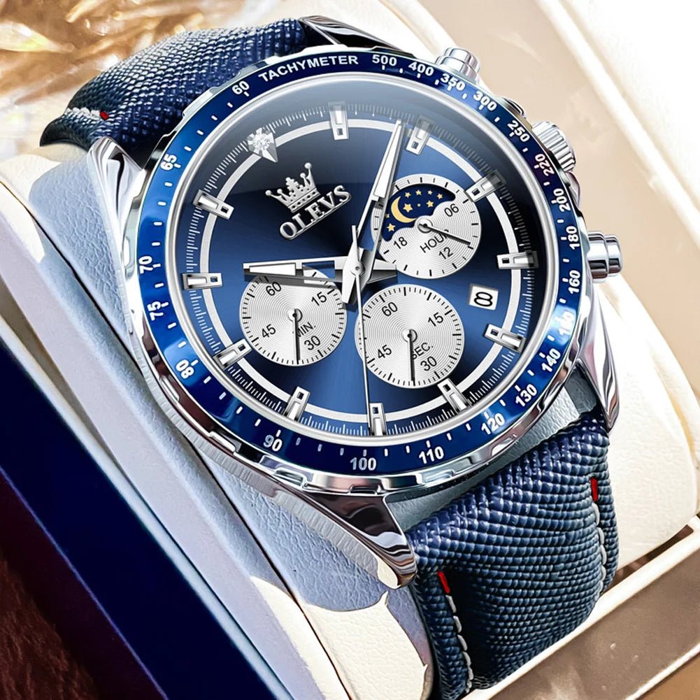 OLEVS Men's Watches Fashion Sports Green - Oreela