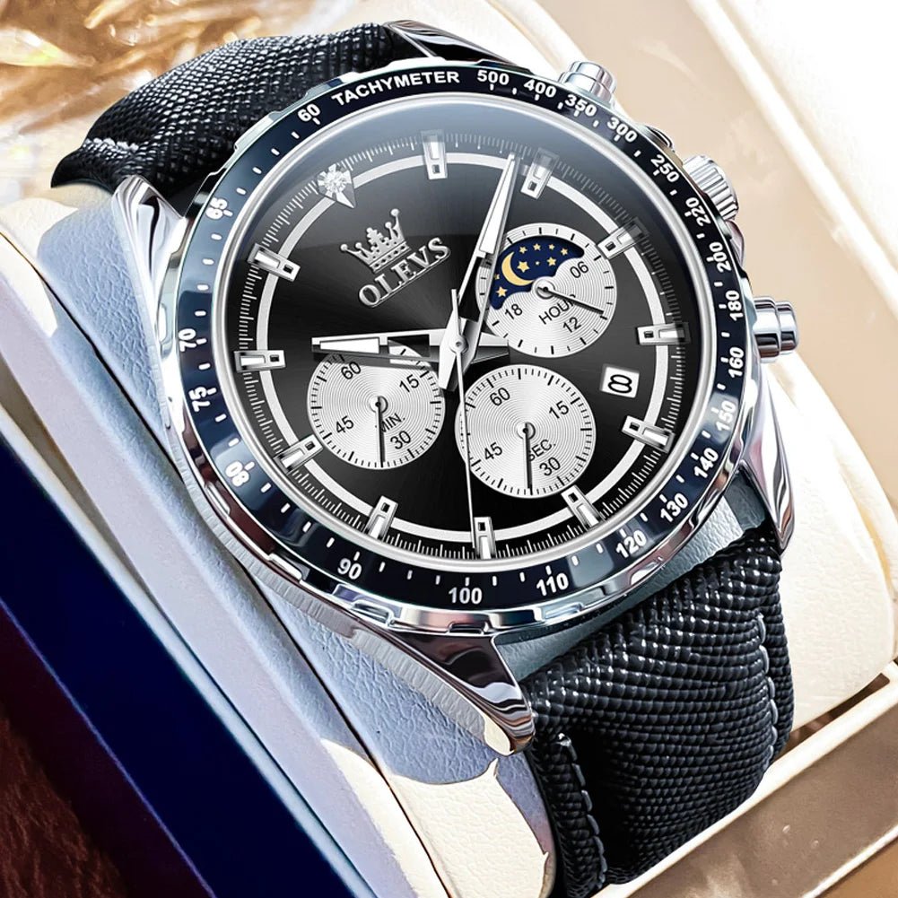OLEVS Men's Watches Fashion Sports Green - Oreela